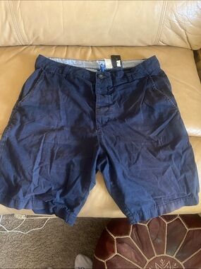 Men's 30 H&M Navy blue golf casual Shorts